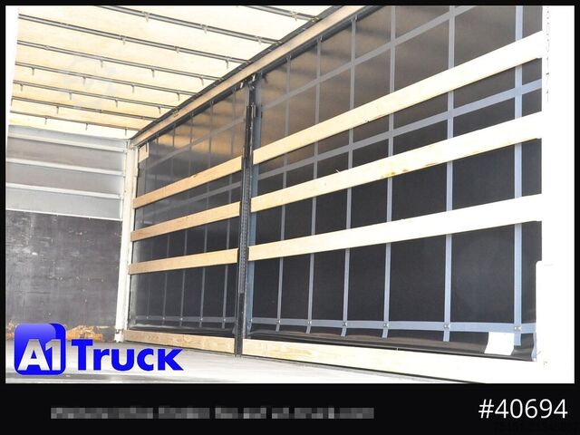 Swap body with flatbed & tarp WECON WPR 745, verzinkt, 2520  innen, Code XL, neue Plane