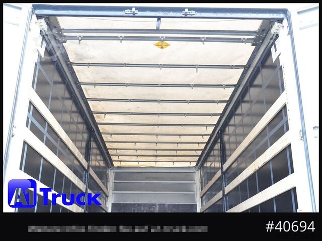 Swap body with flatbed & tarp WECON WPR 745, verzinkt, 2520  innen, Code XL, neue Plane