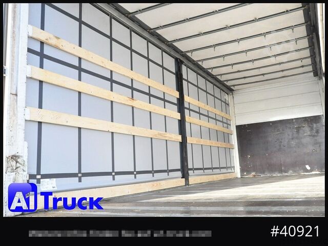 Swap body with flatbed & tarp WECON WPR 745, verzinkt, 2520  innen, Code XL, neue Plane