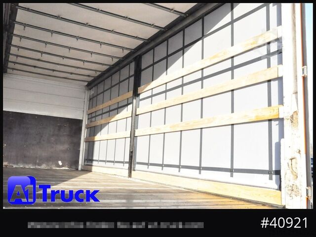 Swap body with flatbed & tarp WECON WPR 745, verzinkt, 2520  innen, Code XL, neue Plane