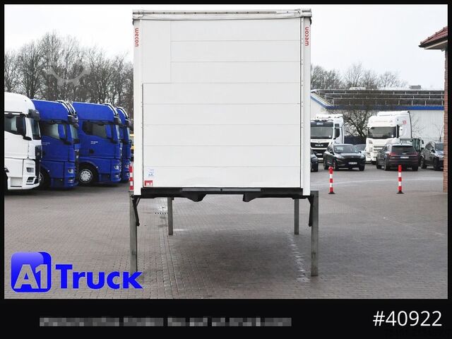 Swap body with flatbed & tarp WECON WPR 745, verzinkt, 2520  innen, Code XL, neue Plane