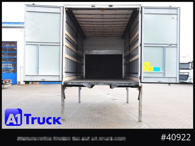 Swap body with flatbed & tarp WECON WPR 745, verzinkt, 2520  innen, Code XL, neue Plane