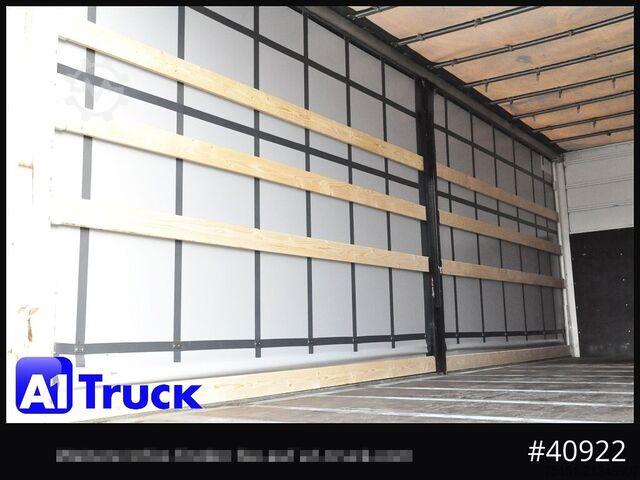 Swap body with flatbed & tarp WECON WPR 745, verzinkt, 2520  innen, Code XL, neue Plane