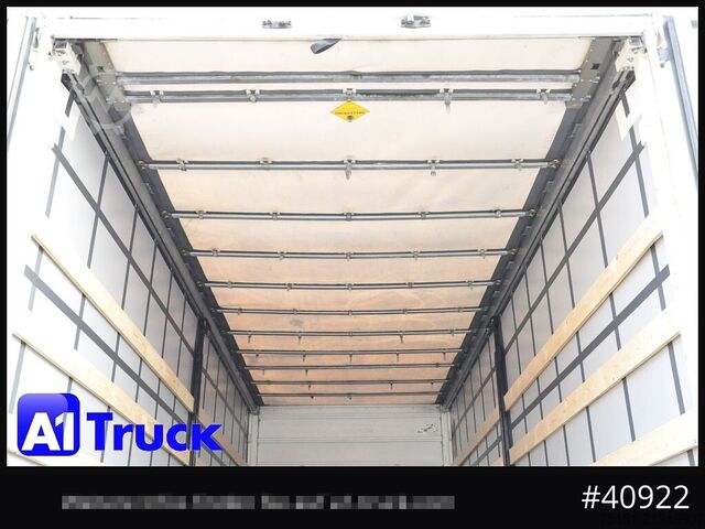 Swap body with flatbed & tarp WECON WPR 745, verzinkt, 2520  innen, Code XL, neue Plane