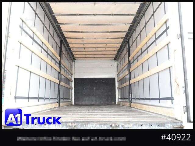 Swap body with flatbed & tarp WECON WPR 745, verzinkt, 2520  innen, Code XL, neue Plane