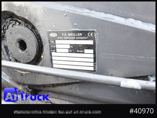 Roll-off tipper truck VOLVO FM 420  Meiller Lenkachse Leder