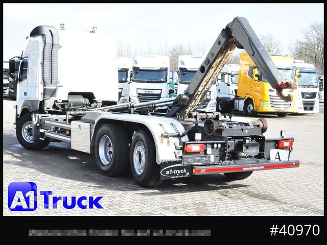 Roll-off tipper truck VOLVO FM 420  Meiller Lenkachse Leder