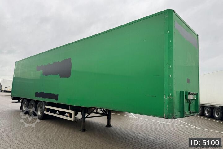 Suitcase Van Eck UT-3I / BPW Drum / Roll up door