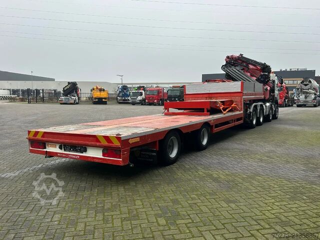 Low loader Lintrailers 2LSDU 17-20 , Extendable