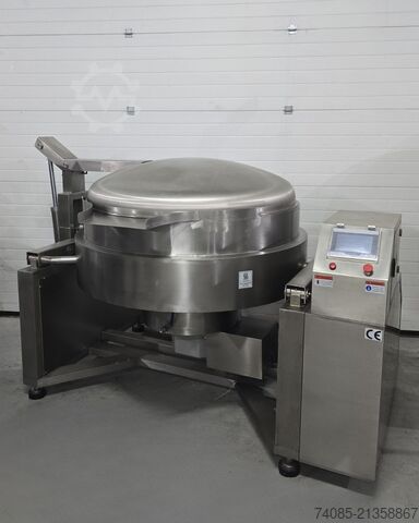 Meat processing machine Sind Hydraulic automatic tilting kettle 600l