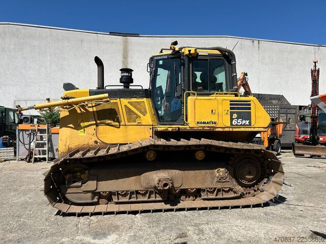 Straßenwalze KOMATSU D 65 PX - 18 **Ketten und Laufwerk NEU**