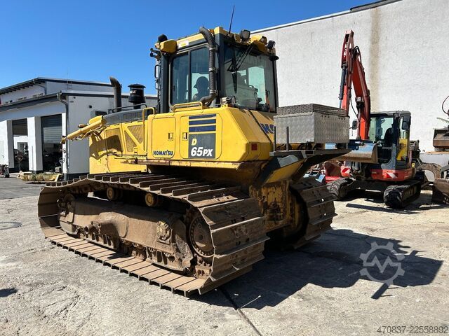 Straßenwalze KOMATSU D 65 PX - 18 **Ketten und Laufwerk NEU**