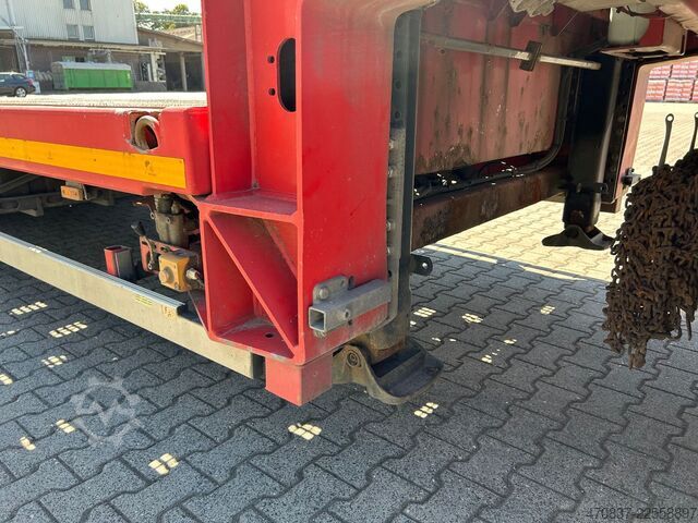 Tieflader-Sattelauflieger FAYMONVILLE STN-4UBX / hydr. Hubbed / Funk / Seilwinde