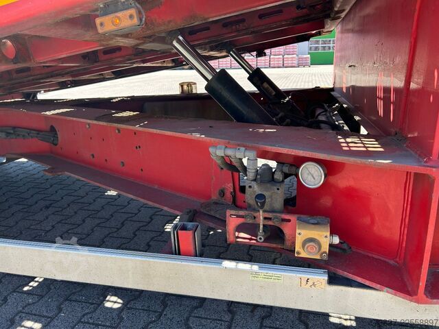Tieflader-Sattelauflieger FAYMONVILLE STN-4UBX / hydr. Hubbed / Funk / Seilwinde
