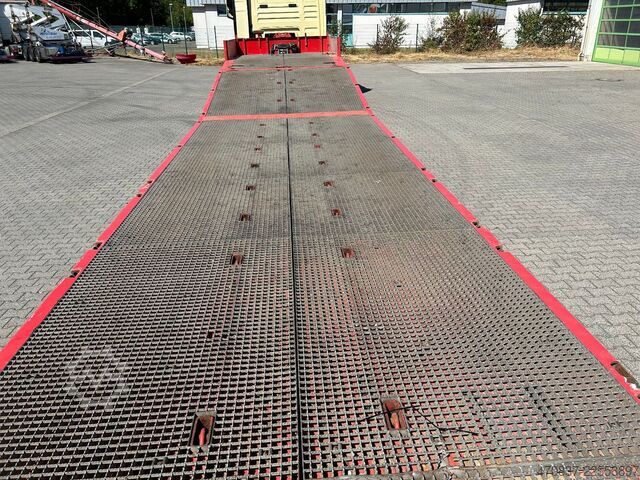 Tieflader-Sattelauflieger FAYMONVILLE STN-4UBX / hydr. Hubbed / Funk / Seilwinde
