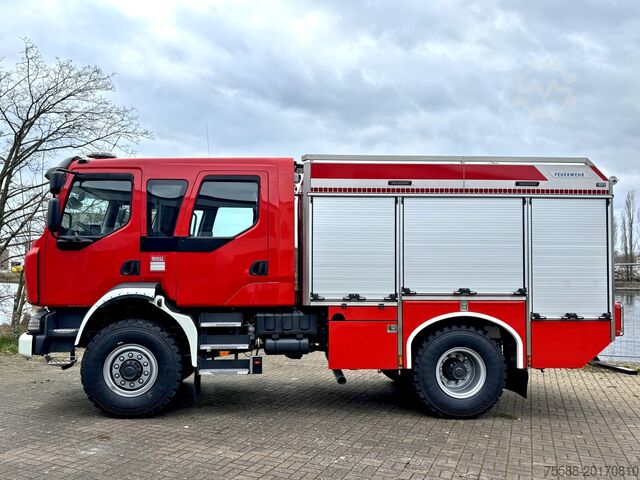 Tanklöschfahrzeug TLF 3000 Feuerwehr Renault D14 4x4 Allrad Single-Bereifung Staffel