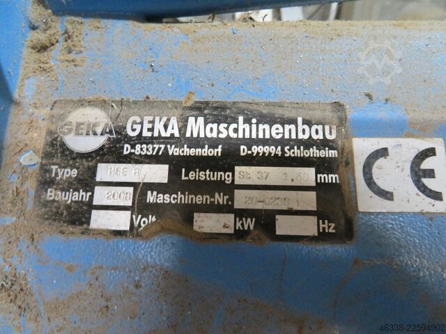 Schwenkbiegemaschine GEKA HSE 6