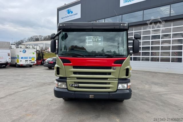 Roll-off tipper truck SCANIA P420 8x4 Meiller