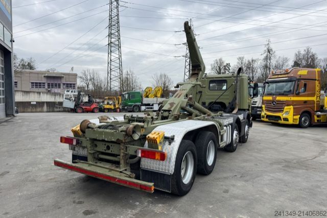 Roll-off tipper truck SCANIA P420 8x4 Meiller