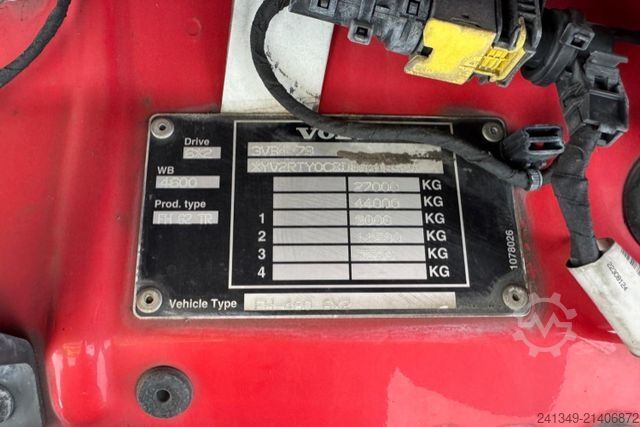 Truck chassis VOLVO FH-460 6x2