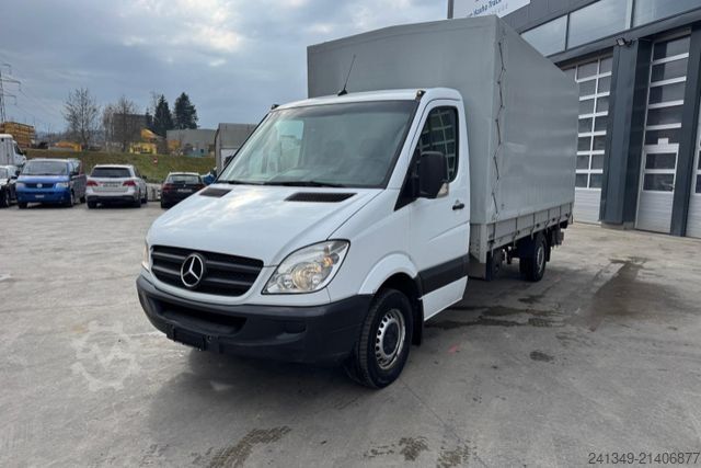 Curtain sider van MERCEDES-BENZ Sprinter 316 Hebebühne
