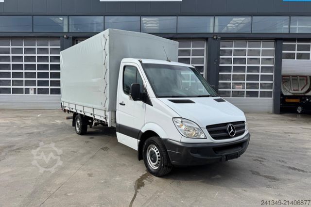 Curtain sider van MERCEDES-BENZ Sprinter 316 Hebebühne