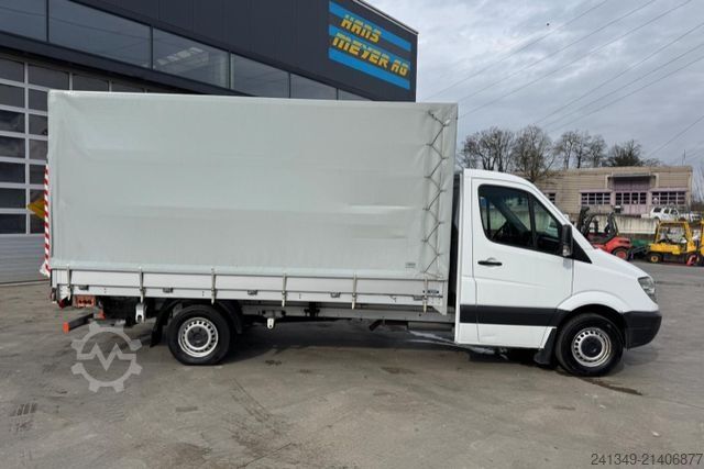 Curtain sider van MERCEDES-BENZ Sprinter 316 Hebebühne