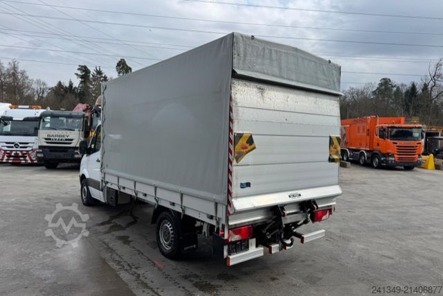 Curtain sider van MERCEDES-BENZ Sprinter 316 Hebebühne