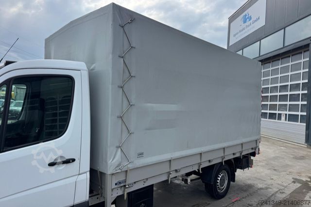 Curtain sider van MERCEDES-BENZ Sprinter 316 Hebebühne