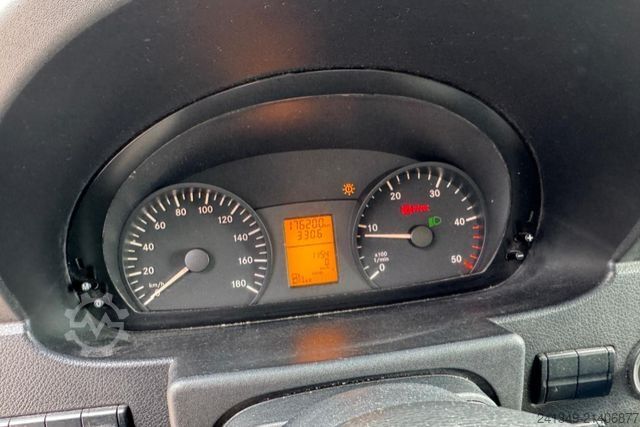 Curtain sider van MERCEDES-BENZ Sprinter 316 Hebebühne