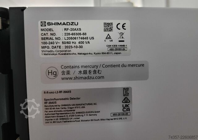Chromatograph Shimadzu LC-2050C 3D Shimadzu LC-2050C 3D z serii i-Series