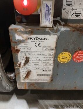 Working platform (scissor lift) Skyjack SJ III 3226 Elektro 9,90m