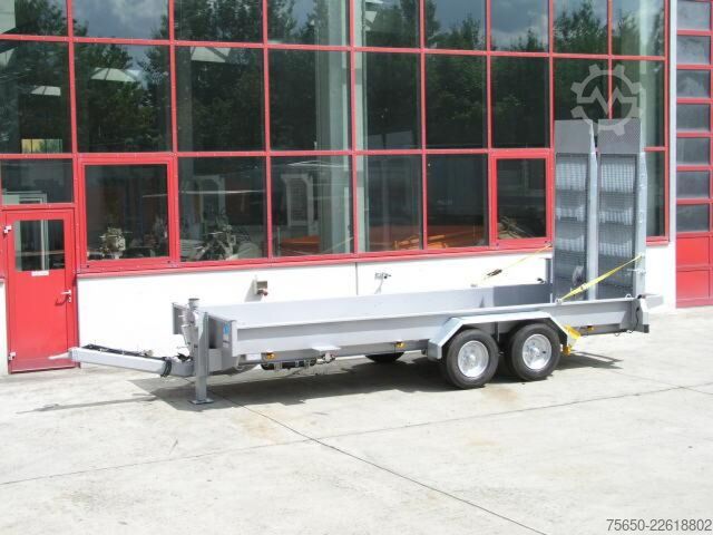 Tieflader Anhänger Möslein TT 11-E6x2  Tieflader für Fräsen breiten Rampen, Neu