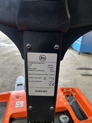 Electric stacker BT HWE 100