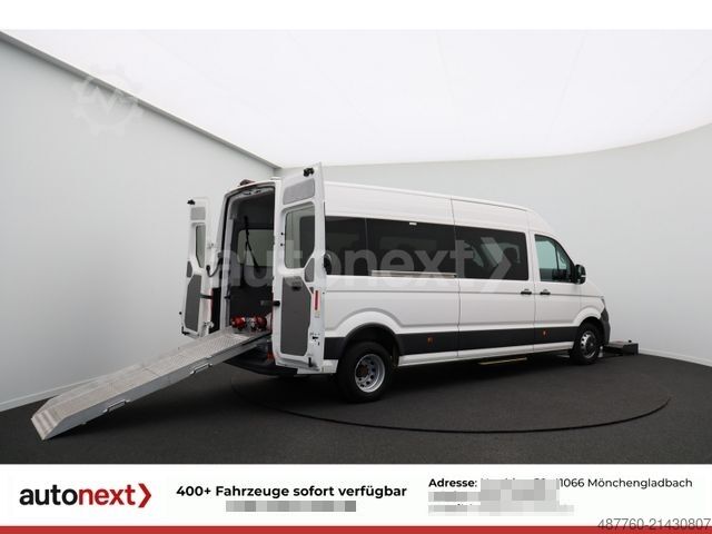 Kleinbus VOLKSWAGEN Crafter 50 Maxi *Rollstuhl-Rampe* Dachklima+15-S