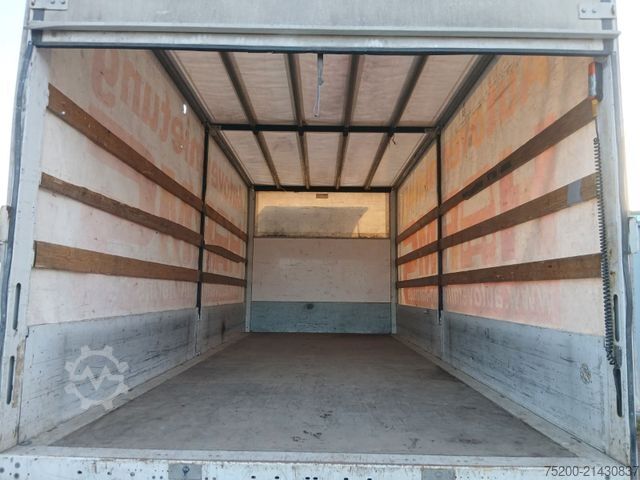LKW mit Pritsche & Plane MITSUBISHI Fuso Canter/ LBW