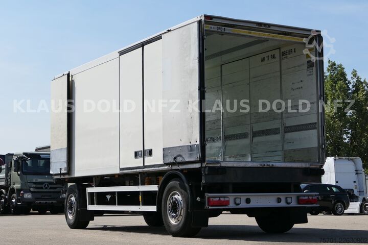 Box trailer ACKERMANN-FRUEHAUF A 18/ 7.0 E Koffer 42m³ Durchladesystem