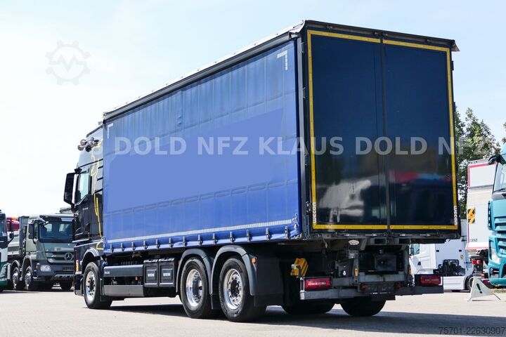 LKW mit Pritsche & Plane MAN TGX 26.510 PP Retarder XL-Tank Mitnahmestapler