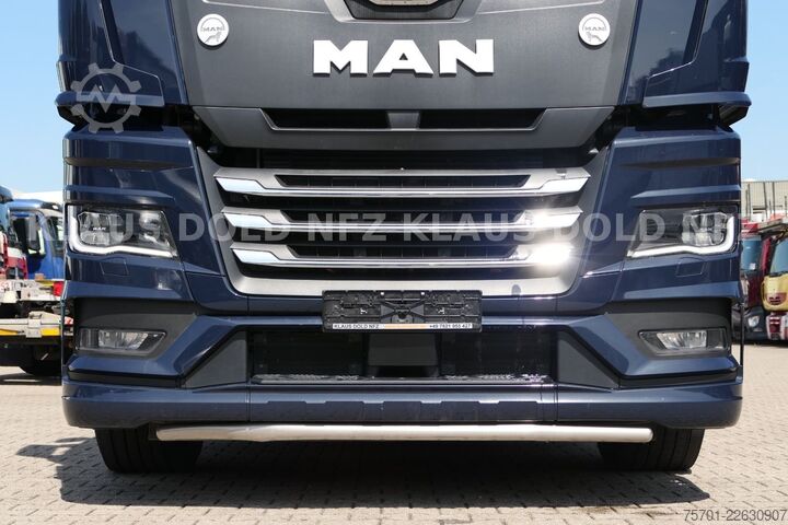 LKW mit Pritsche & Plane MAN TGX 26.510 PP Retarder XL-Tank Mitnahmestapler