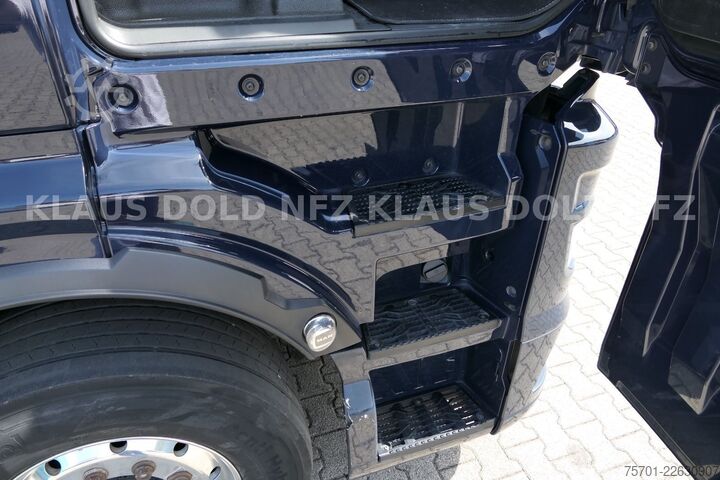 LKW mit Pritsche & Plane MAN TGX 26.510 PP Retarder XL-Tank Mitnahmestapler