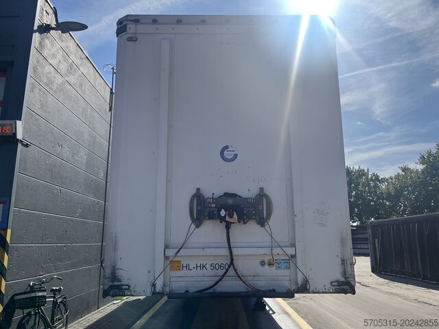 Open trailer with tarpaulin Pacton Mega | Laadklep voor machinevervoer