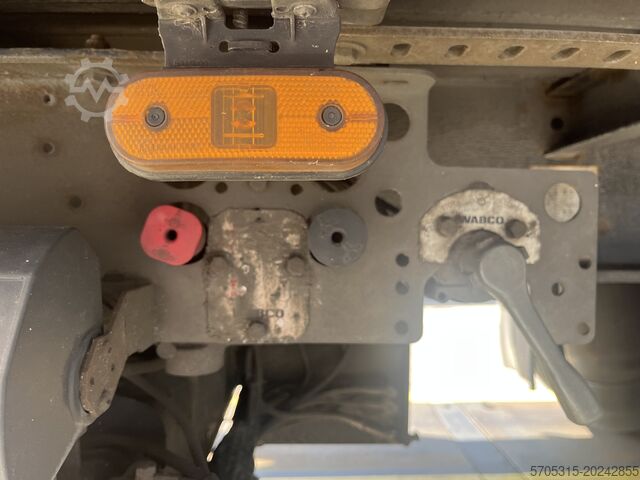 Open trailer with tarpaulin Pacton Mega | Laadklep voor machinevervoer