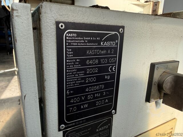 Bandsäge Kasto KASTOtwin A 2