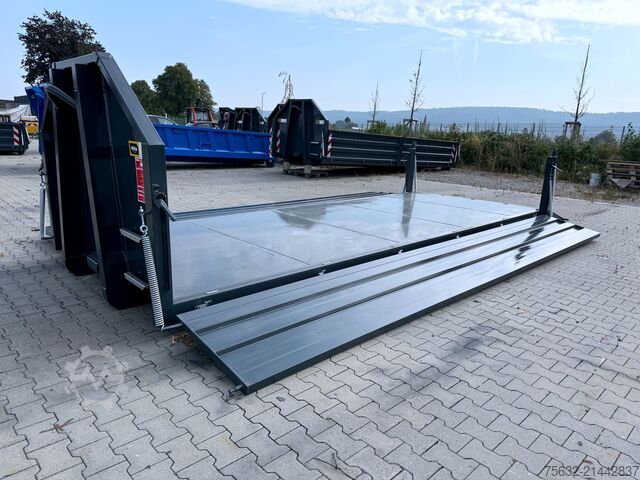 12m3 Abrollcontainer/ Kombiklappe Hitta HAK60B/ 6m Bordwandcontainer