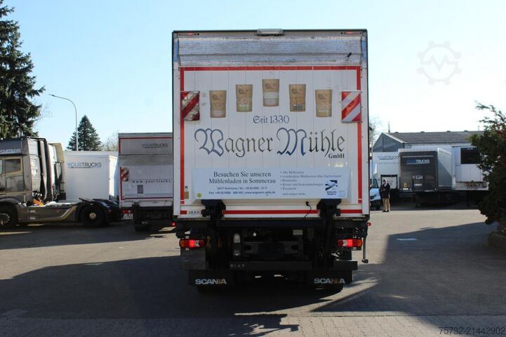 Refrigerated truck Scania P410 E6 Opticruise  Liege  LBW  Lift  Lenkachse