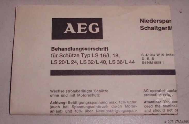 Contactor AEG LS 32
