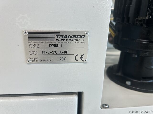 Coolant equipment Transor TCF III-2-210-A/KF