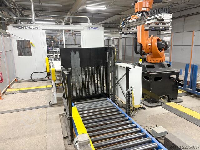 AUTOMATISCHE BOHR UND DUeBELEINTREIBMASCH COMEC + KUKA Frontal 1000 3S CN CA + KR 120 R3200 PA