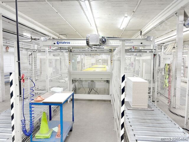 AUTOMATISCHE BOHR UND DUeBELEINTREIBMASCH MORBIDELLI + MAHROS (SCM Group) PowerFlex + Brush