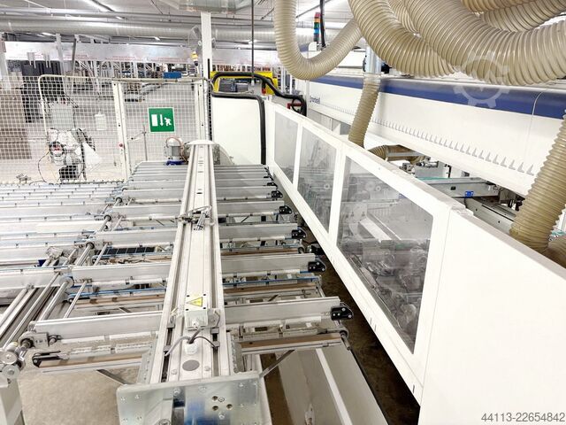 AUTOMATISCHE BOHR UND DUeBELEINTREIBMASCH MORBIDELLI + MAHROS (SCM Group) PowerFlex + Brush